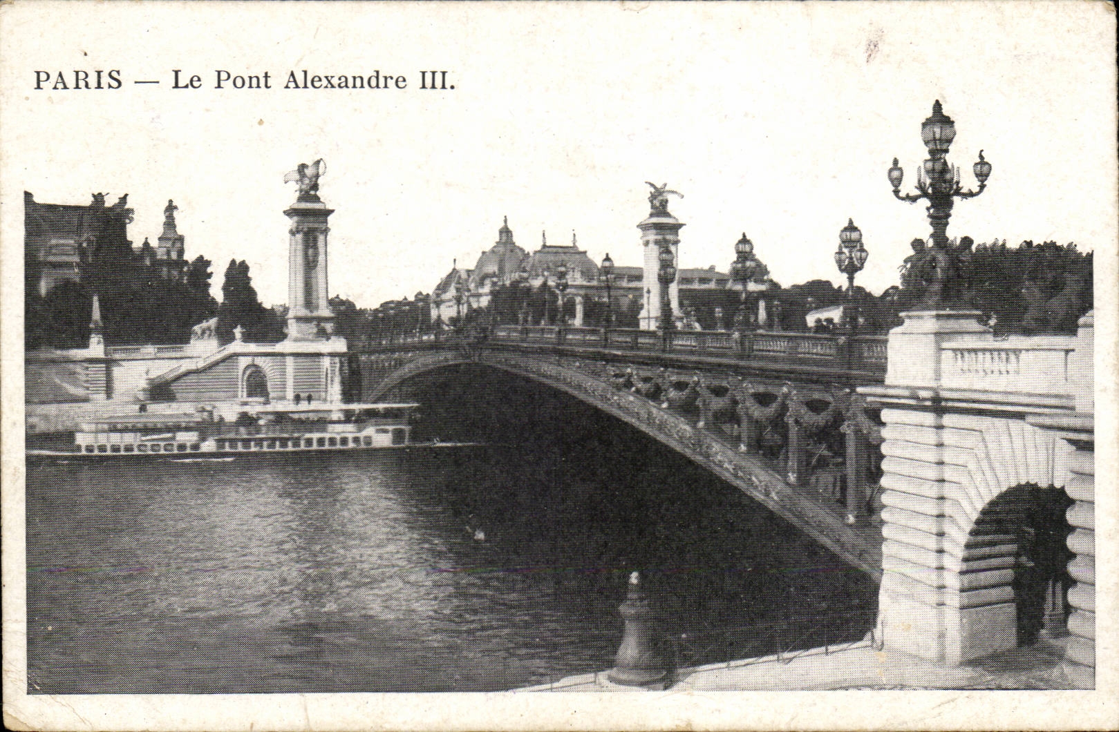 Paris CPA Pont Alexandre III
