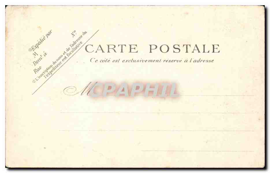 Paris CPA Mairie du 14eme — Rückseite