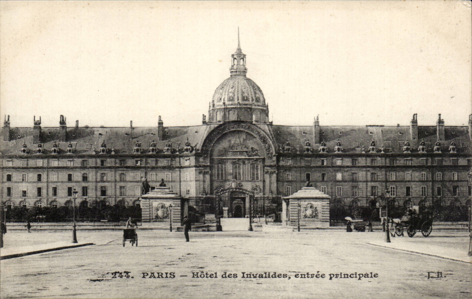 Paris CPA Hotel des Invalides Entree principale