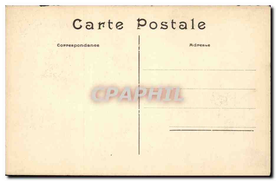 Paris CPA Le lion de Belfort — Rückseite