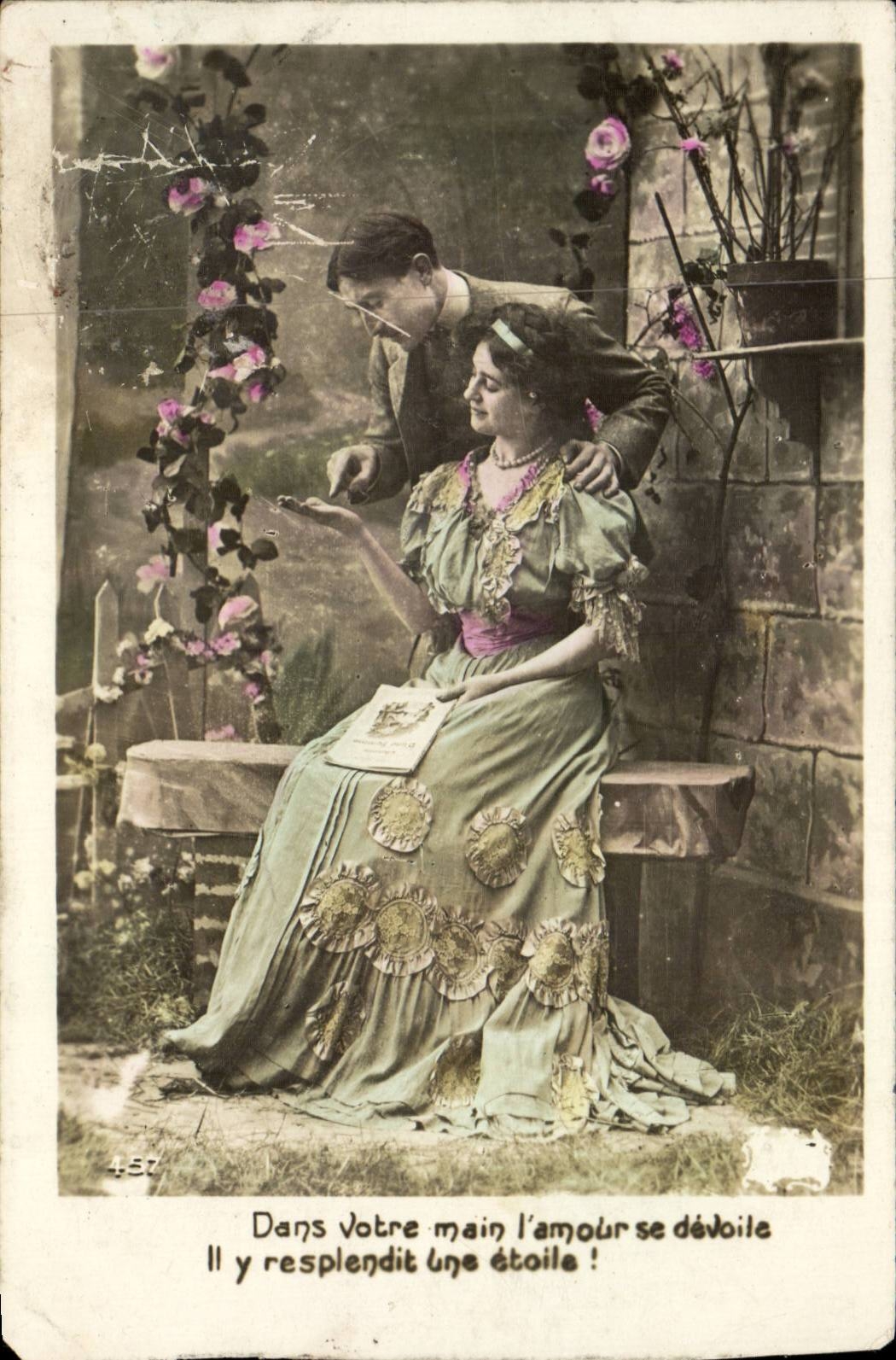 CPA Fantaisie Femme