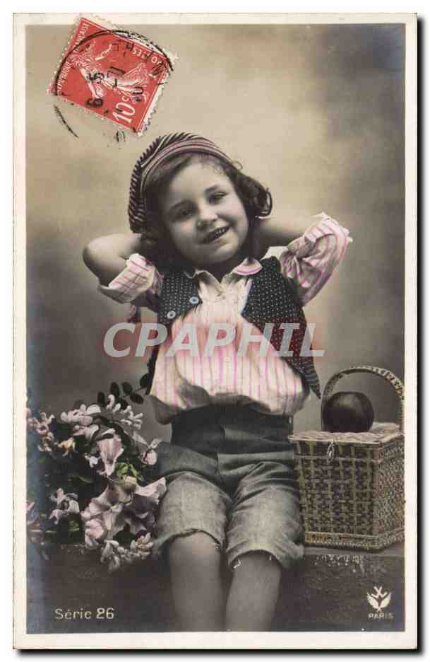 CPA Fantaisie Enfant