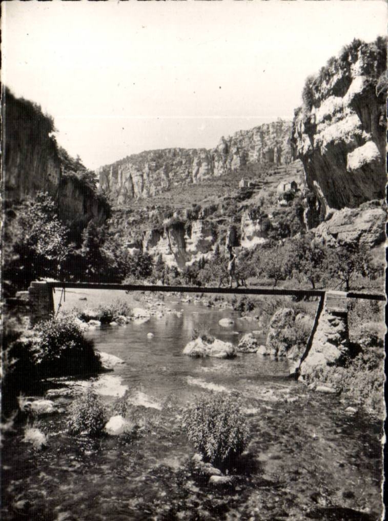 Gorges de la Jonte — Truel et Belvédère des Terrasses — Éditeur FLOR, n° 7743