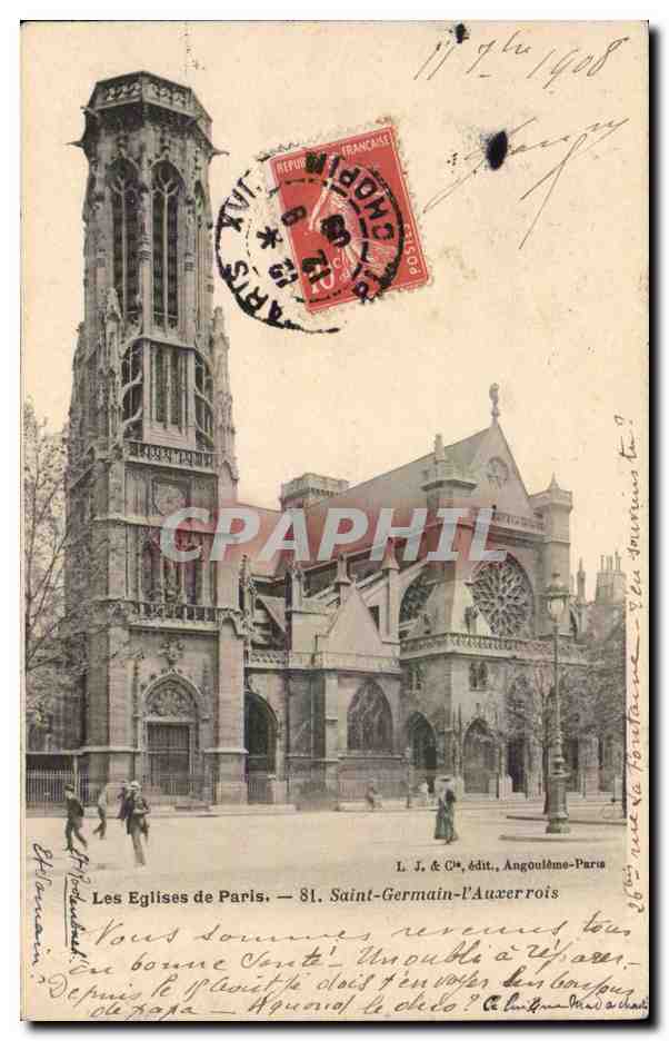 Paris CPA Saint Germain l'auxerrois