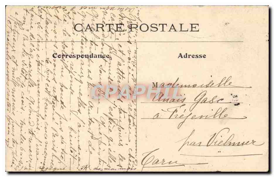Paris CPA Saint Germain l'auxerrois — Verso