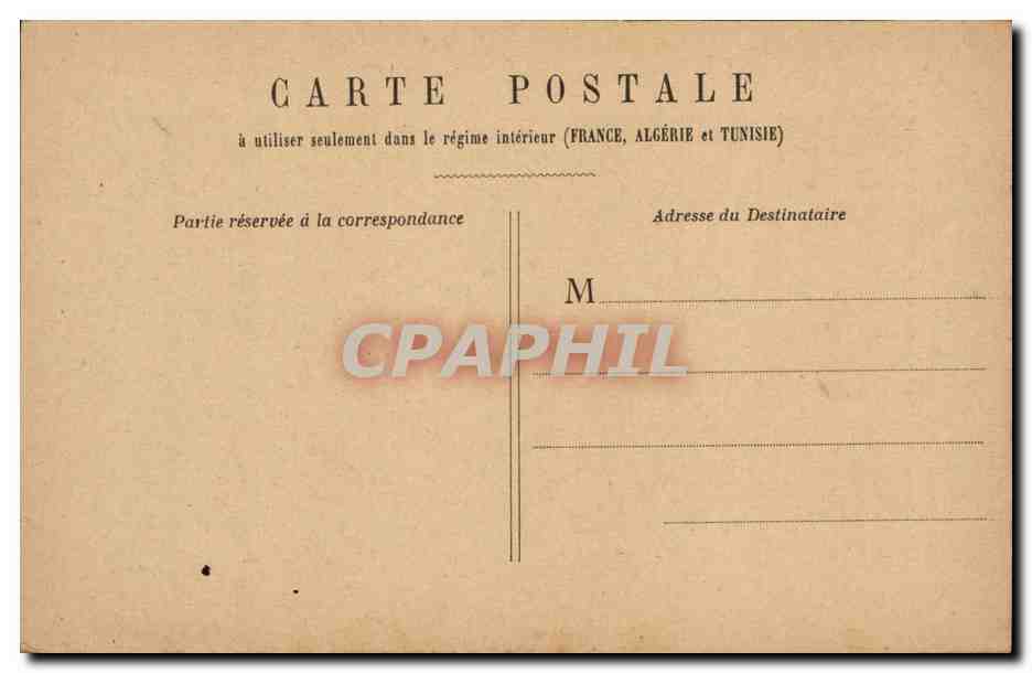 Paris CPA Boulevard de la Madeleine — Rückseite