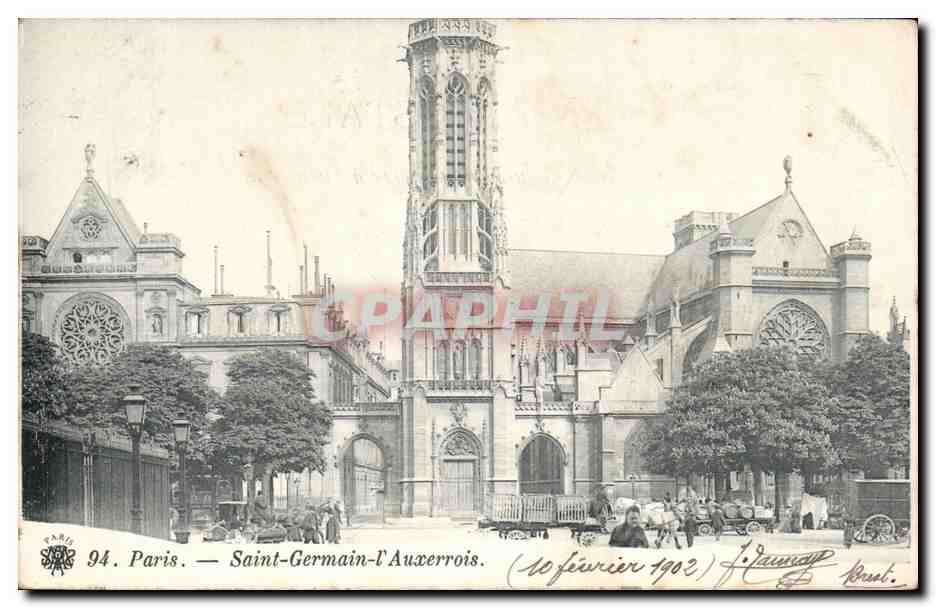 Paris CPA Saint Germain l'auxerrois