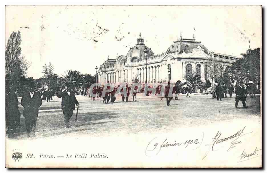 Paris CPA Le petit Palais