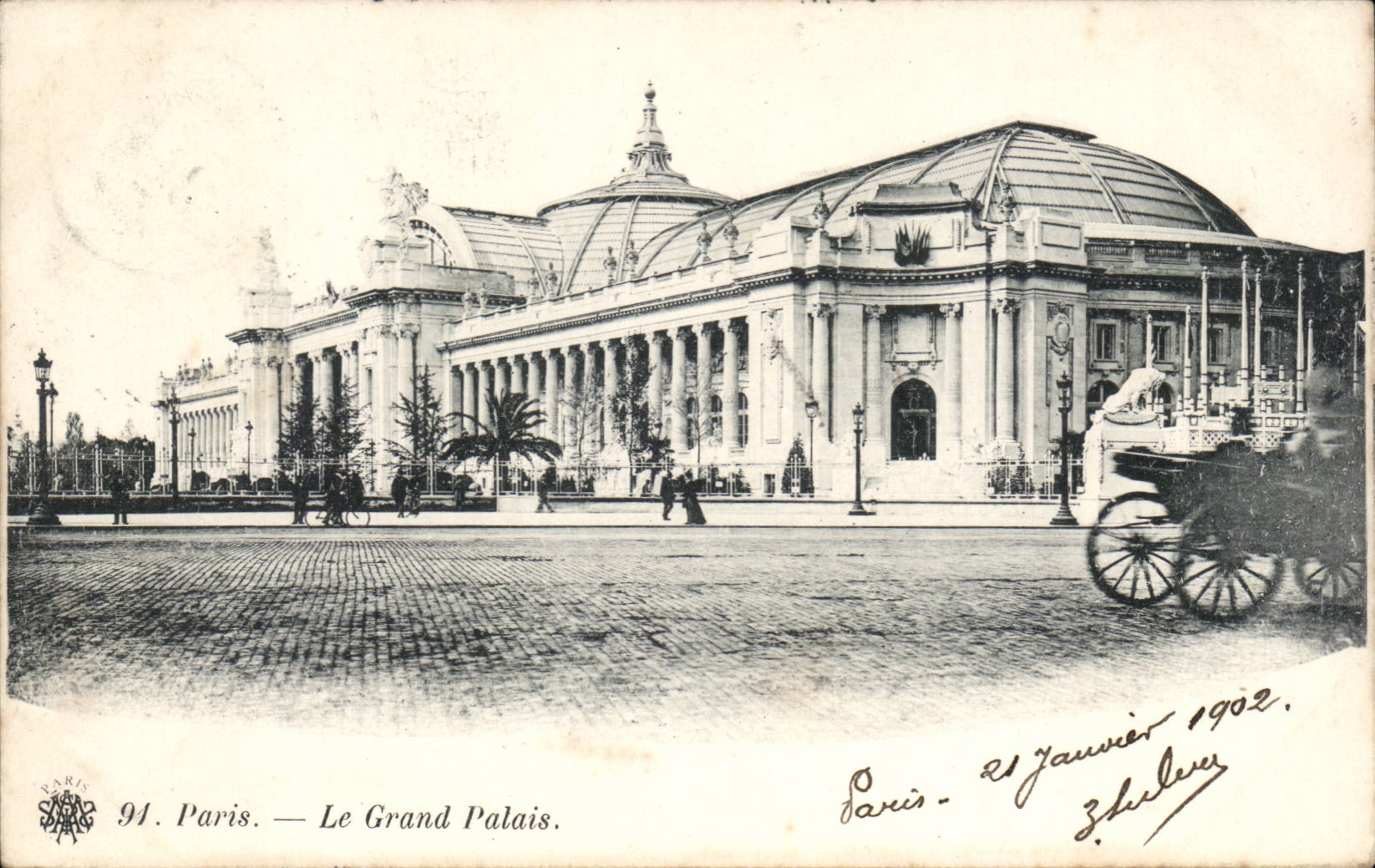 Paris CPA Le grand palais