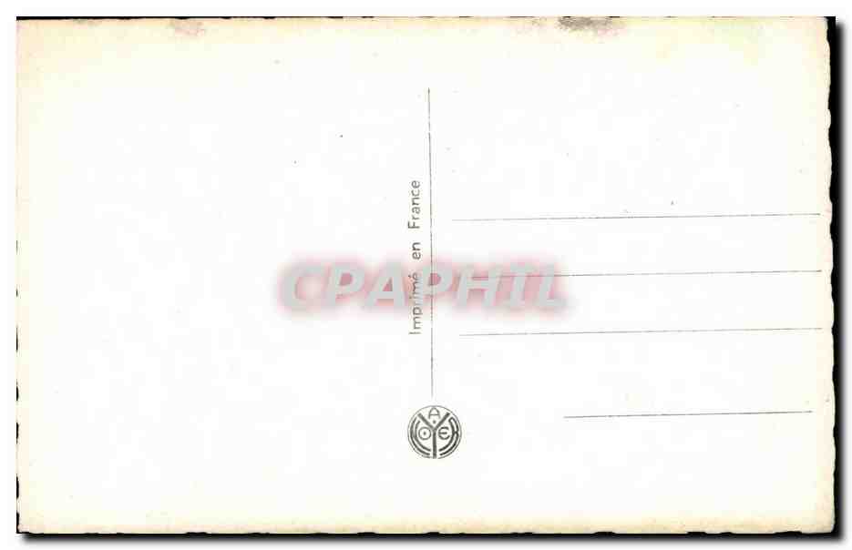 CPA Fantaisie Homme — Rückseite