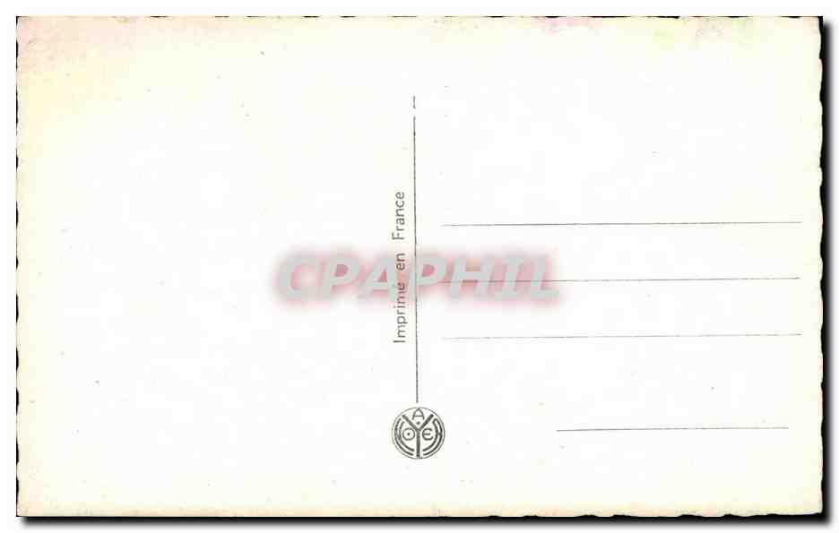 CPA Fantaisie Homme — Rückseite