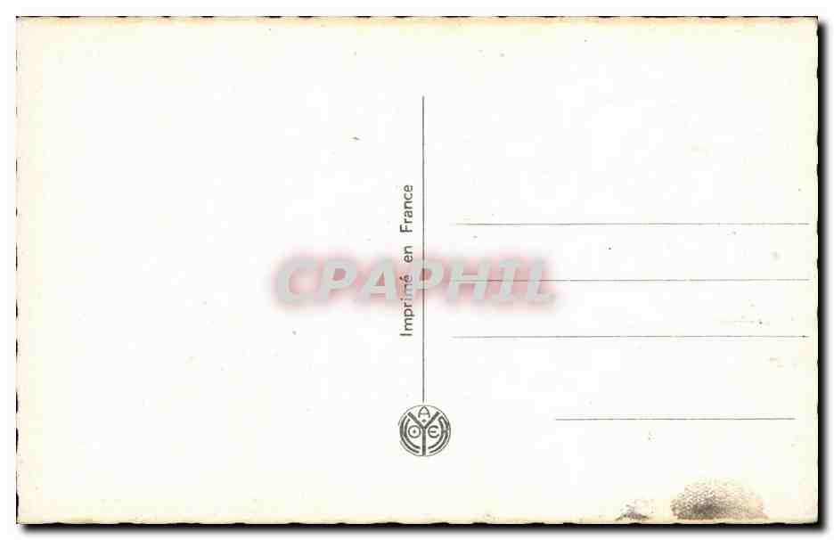 CPA Fantaisie Homme — Rückseite
