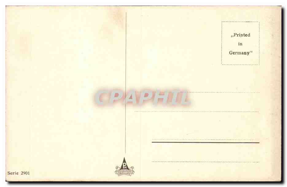 CPA Fantaisie Paysage Fete — Rückseite