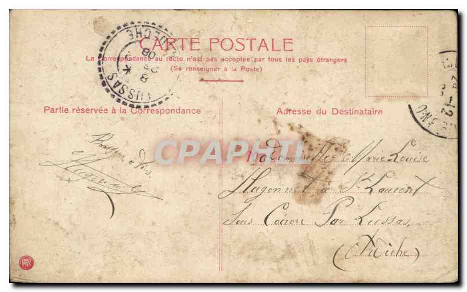 CPA Fantaisie Enfants — Rückseite