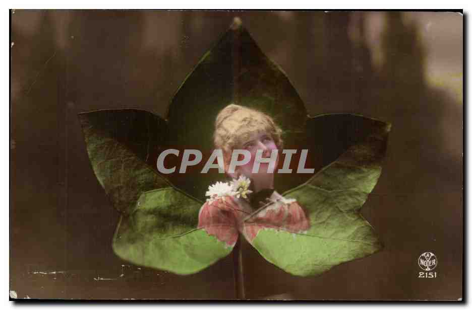 CPA Fantaisie Femme