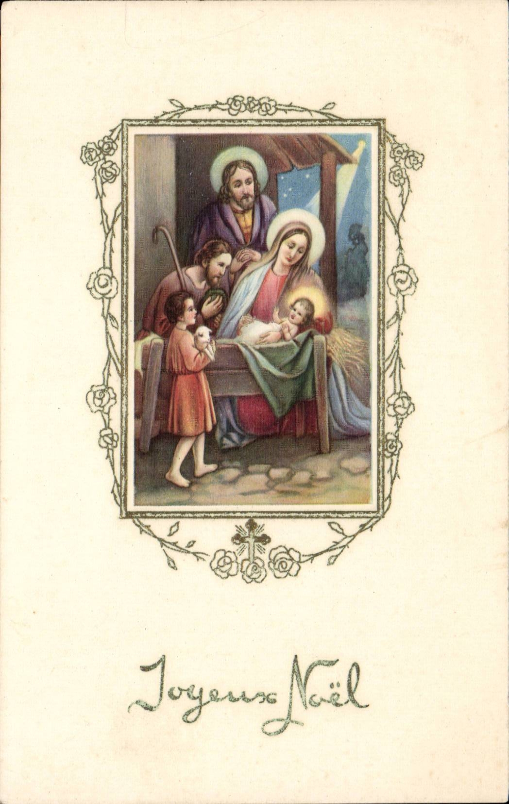 CPA Fantaisie Joyeux Noel Christmas