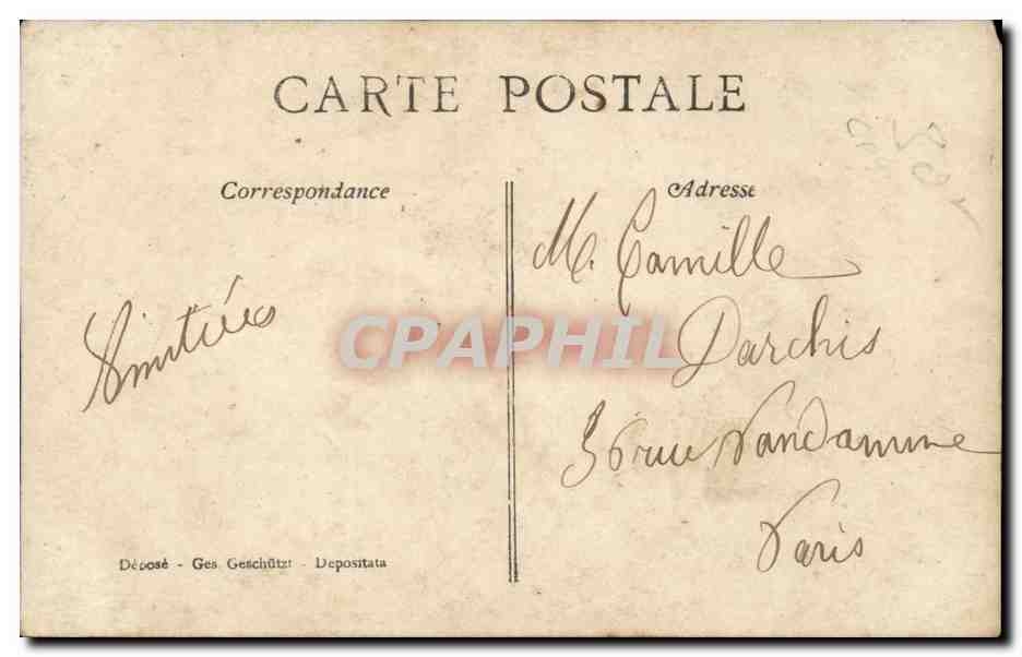 Le Départ — À bientôt !! — L.A.S. n° 324/15 — Verso