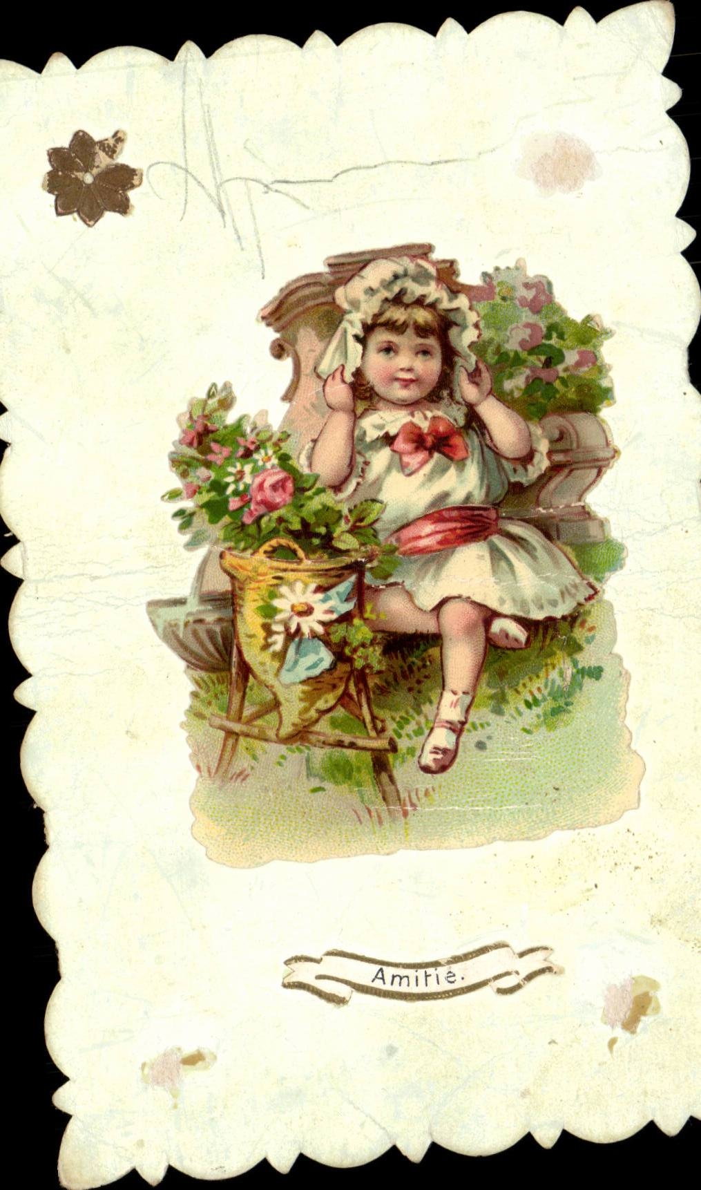 CPA Fantaisie Enfant ( en relief )