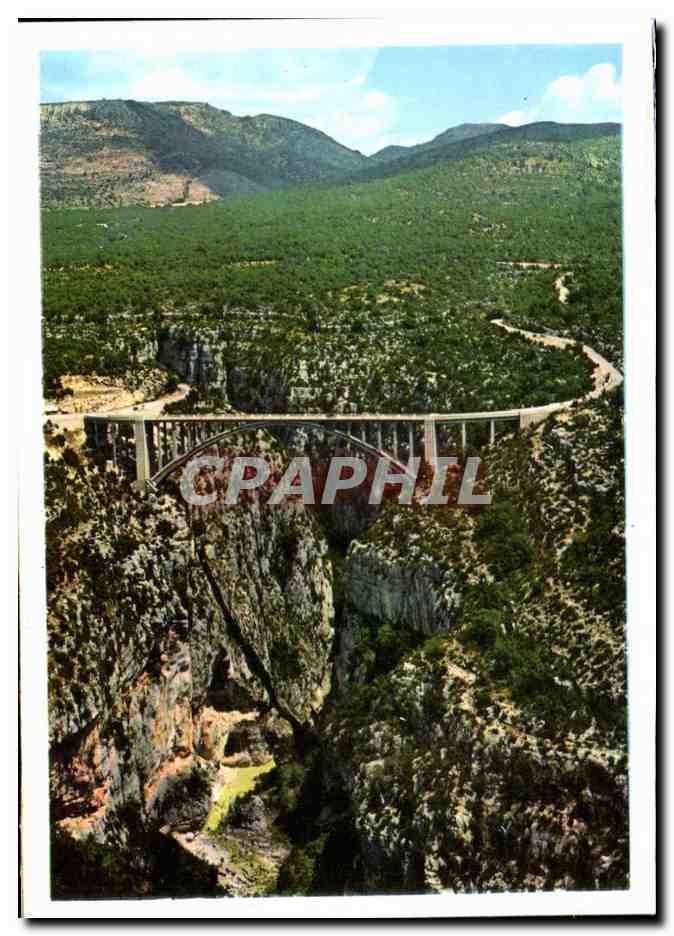 Pont sur l'Artuby — Route Varoise — Éditeur non visible