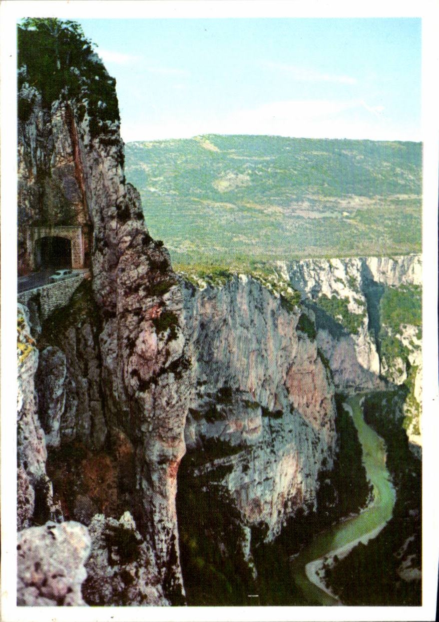 Le Verdon vu du Tunnel du Fayet — CPAPHIL