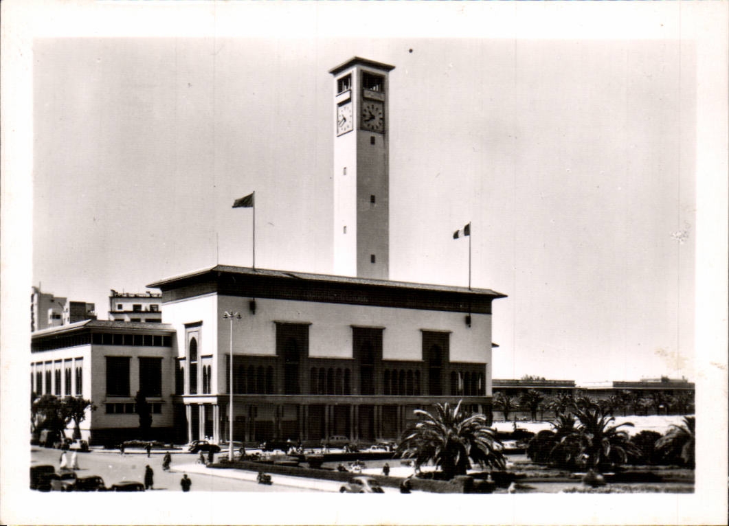 CPSM Maroc Casablanca Les services municipaux