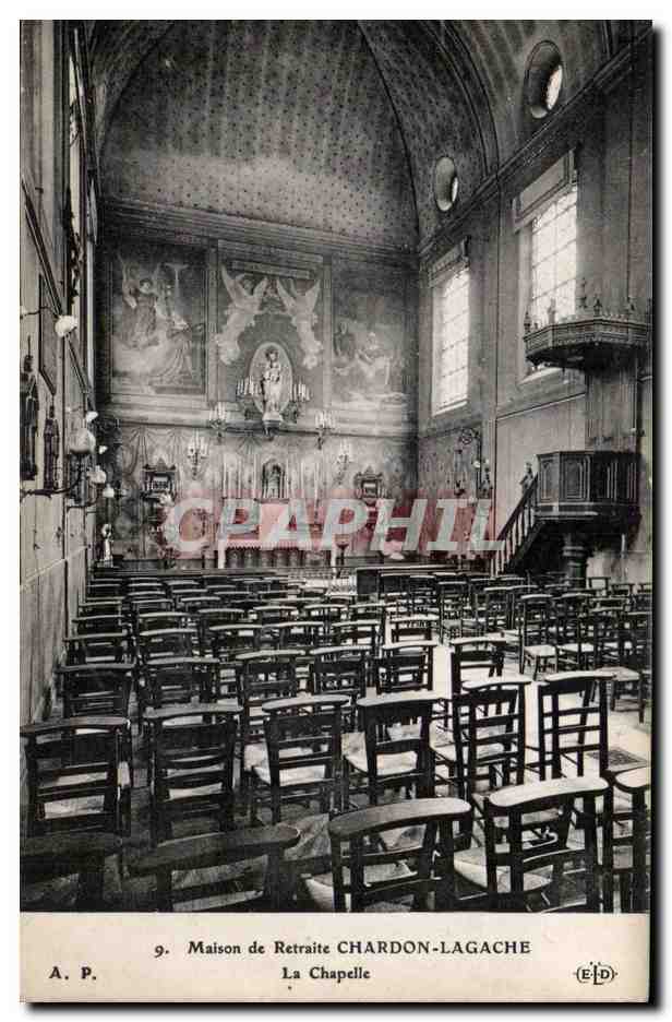 Paris CPA Maison de retraite de Chardon Lagache la chapelle