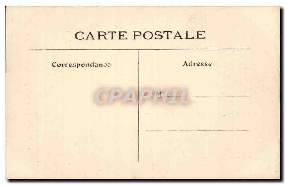 Paris CPA Saint Pierre de Chaillot — Rückseite
