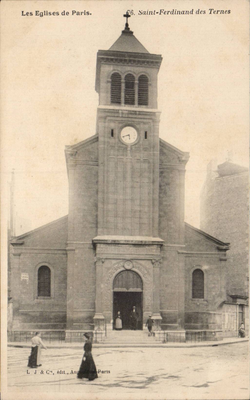 Paris CPA Saint Ferdinand des Ternes