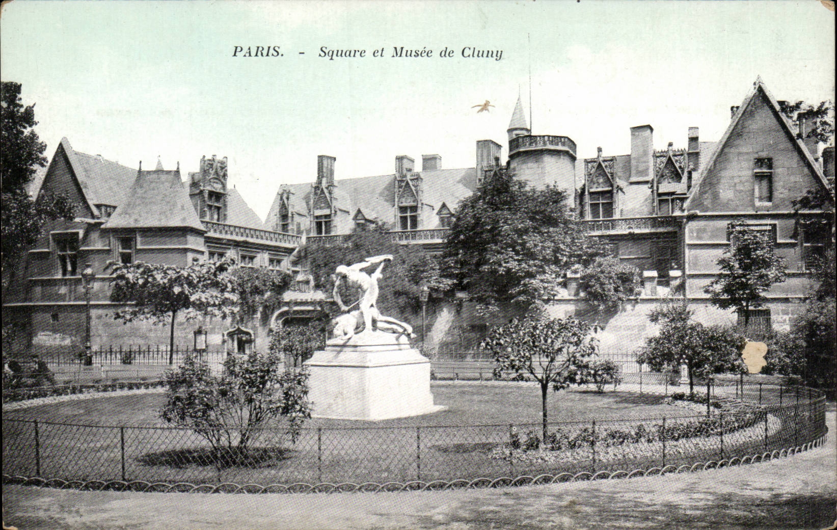 Paris CPA Square et Musee de Cluny