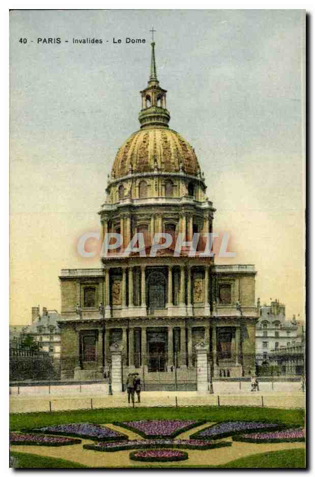 Paris CPA Dome des invalides