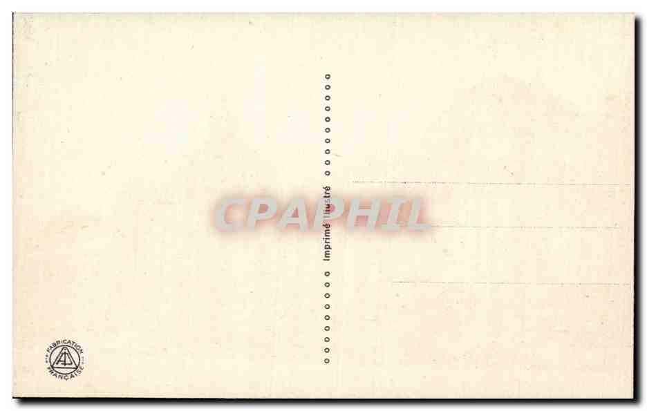Paris CPA Petit palais — Verso