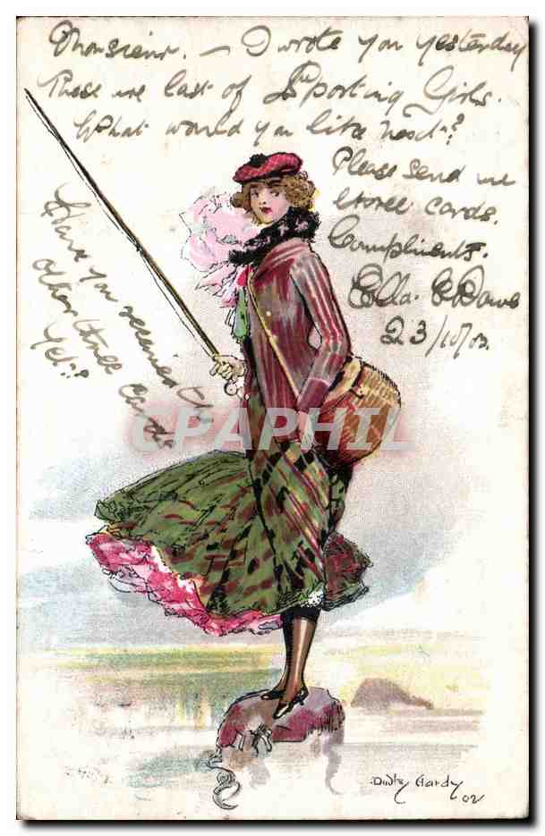 Sporting Girls — série 1504 — éditeur H. Hartmann & Co.