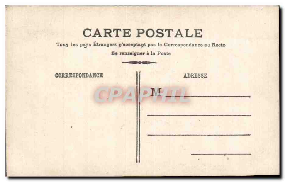 Ein Paar in einem Wohnzimmer — romantischer Text — CPAPHIL n°760 — Rückseite