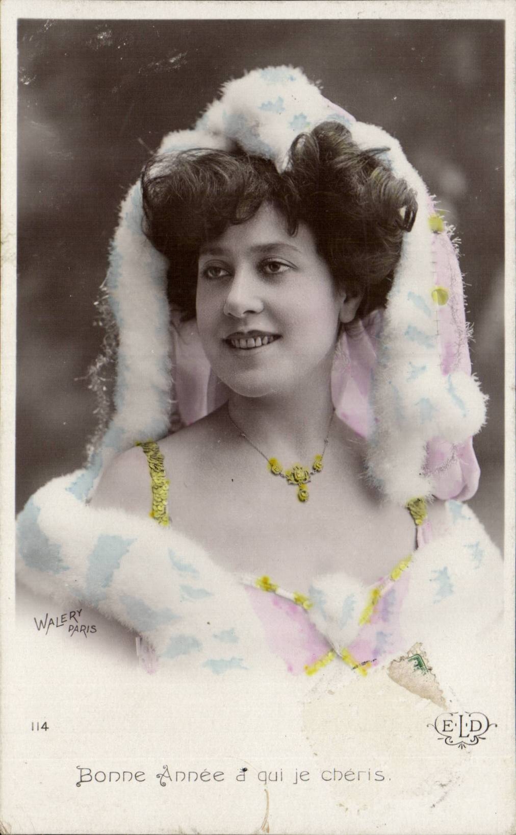 CPA Fantaisie Femme 