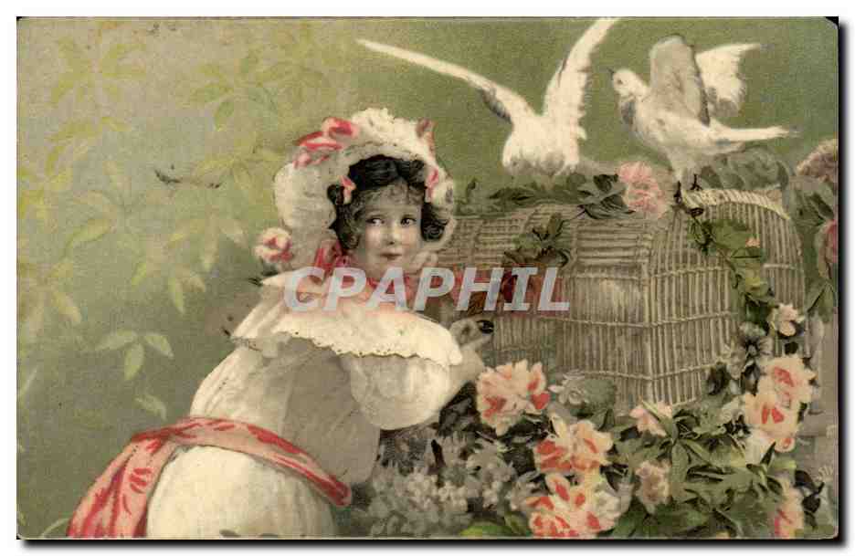 CPA Fantaisie Enfant Colombes