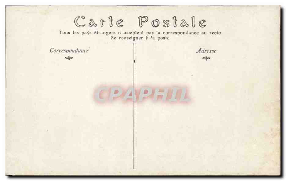 CPA Fantaisie SAlons de Paris Fin de manon Lescaut par Albert Matignon — Verso