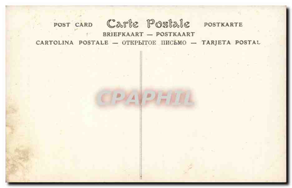 CPA Fantaisie SAlons de Paris Indecision par Thomas Sala Militaria — Verso