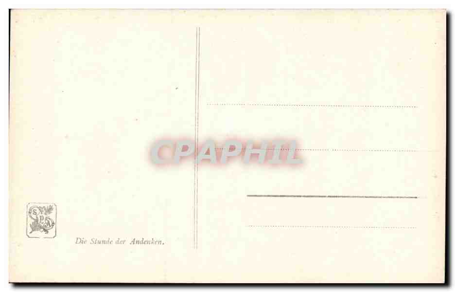 Salons de Paris — Mlle Camille Prouvost — L'heure des souvenirs — LL. n°54 — Verso