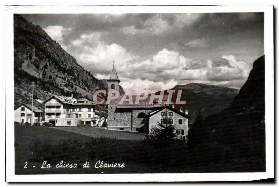 Italie italia CPSM La Chiesa de Claviere