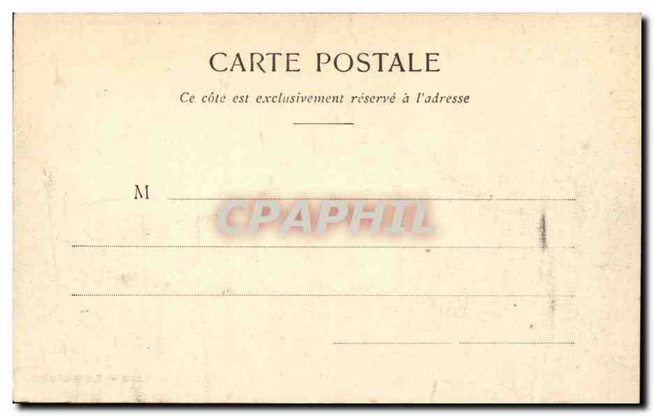 Paris CPA Parc Monceau La rotonde — Rückseite