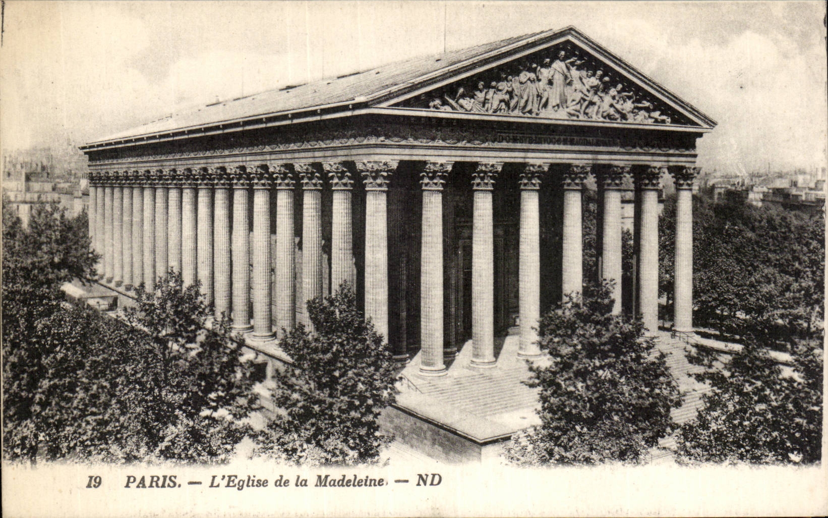 Paris CPA Eglise de la Madeleine