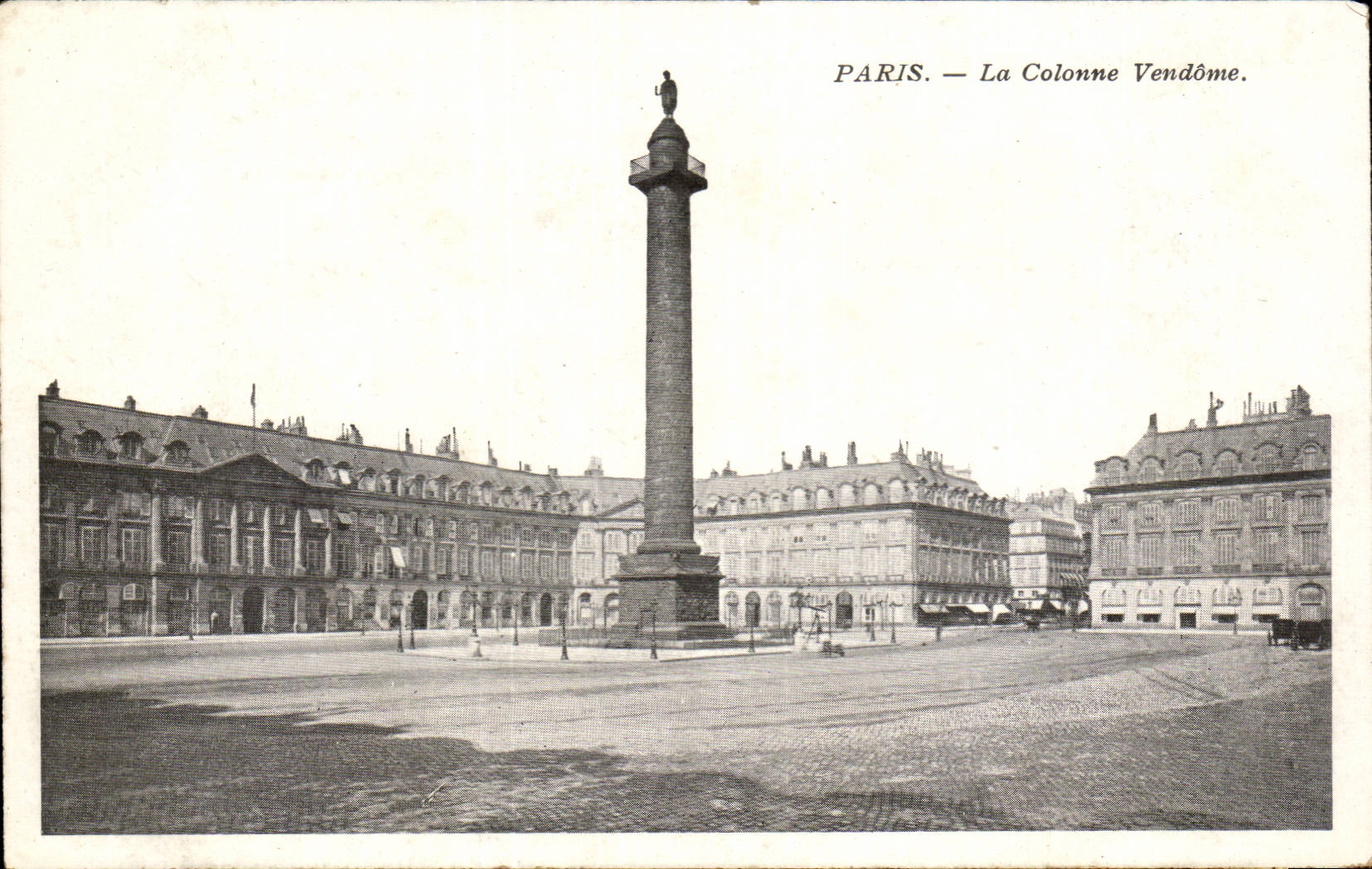Paris CPA Colonne Vendome