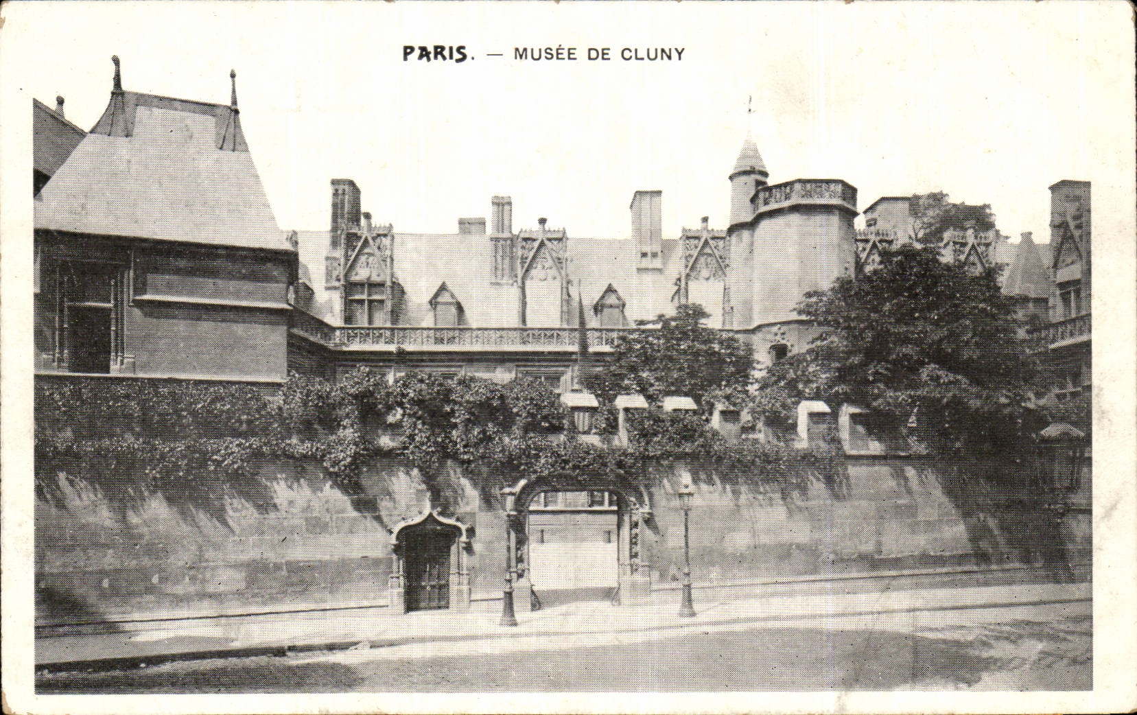 Paris CPA Musee de Cluny
