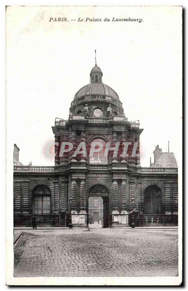 Paris CPA Palais du Luxembourg