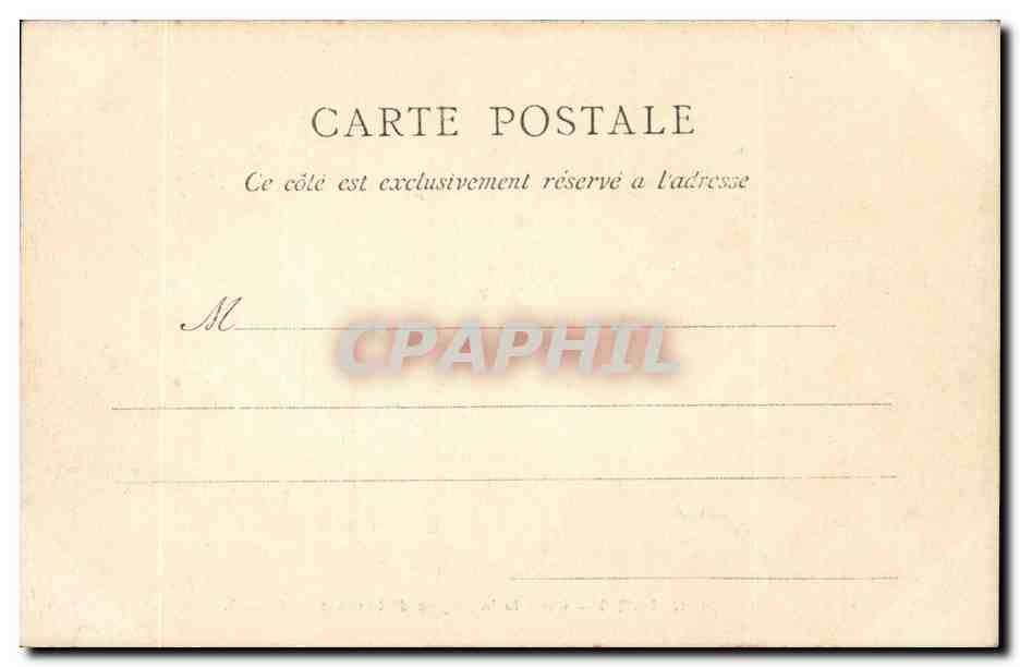 Paris CPA Cour de la legion d'honneur — Verso