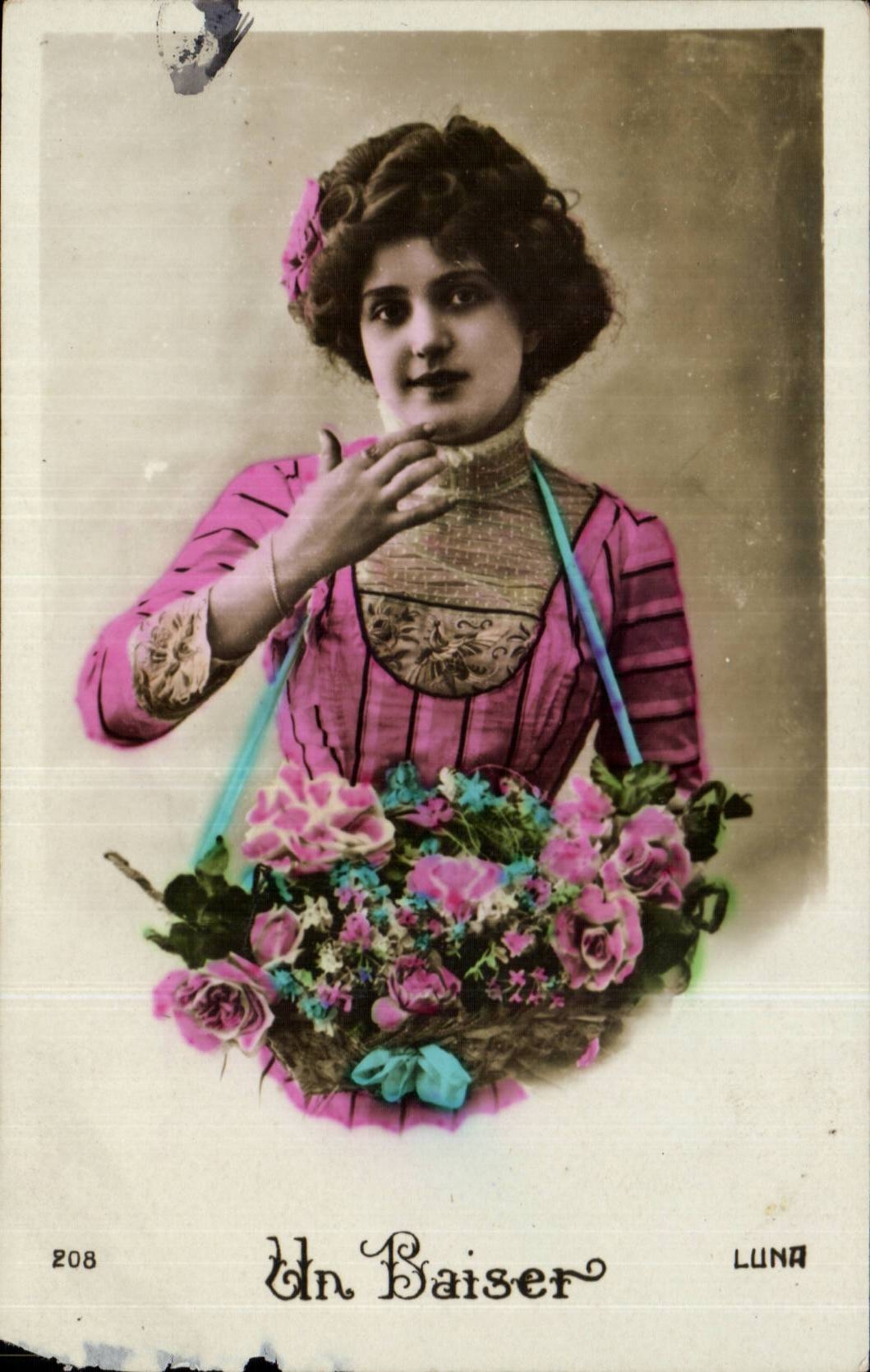 CPA Fantaisie Femme