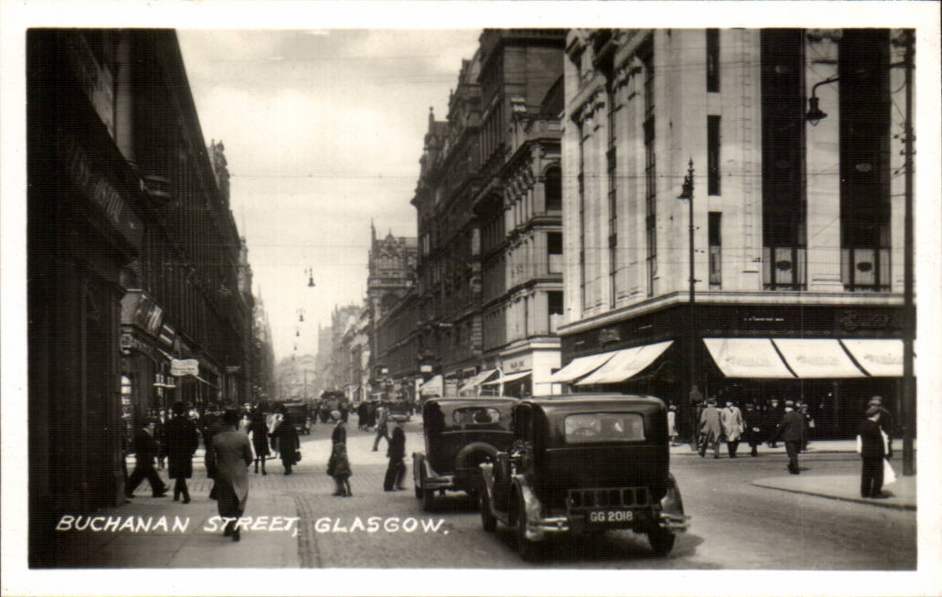 CPSM Buchanan Street Glasgow Scotland Ecosse