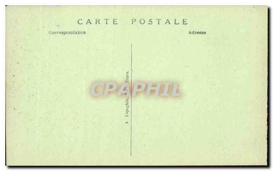 Paris CPA L'opera Le foyer — Rückseite