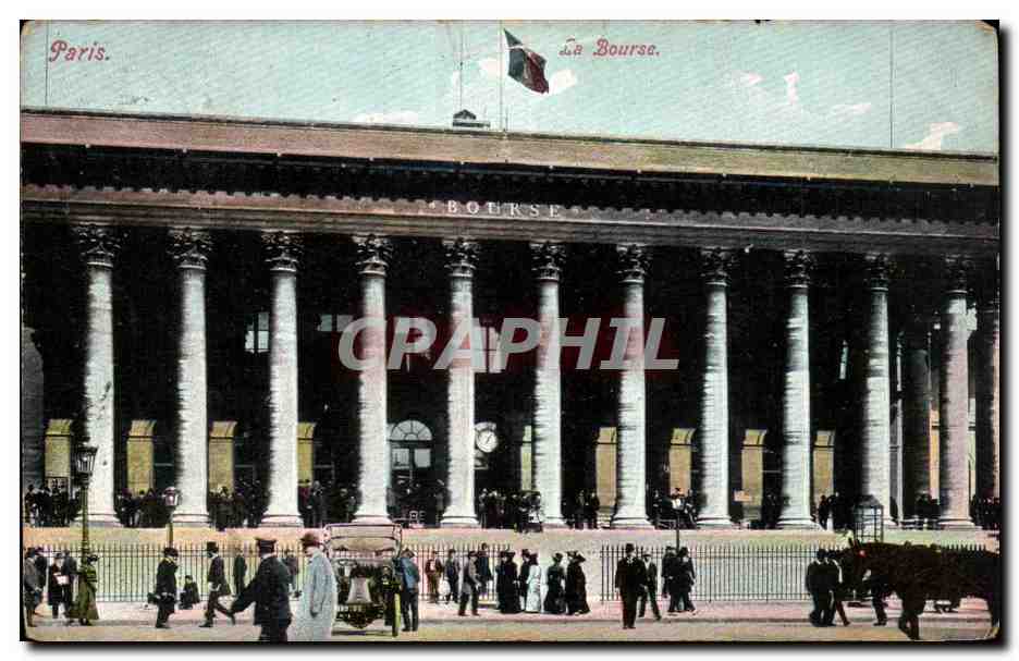 Paris CPA La Bourse