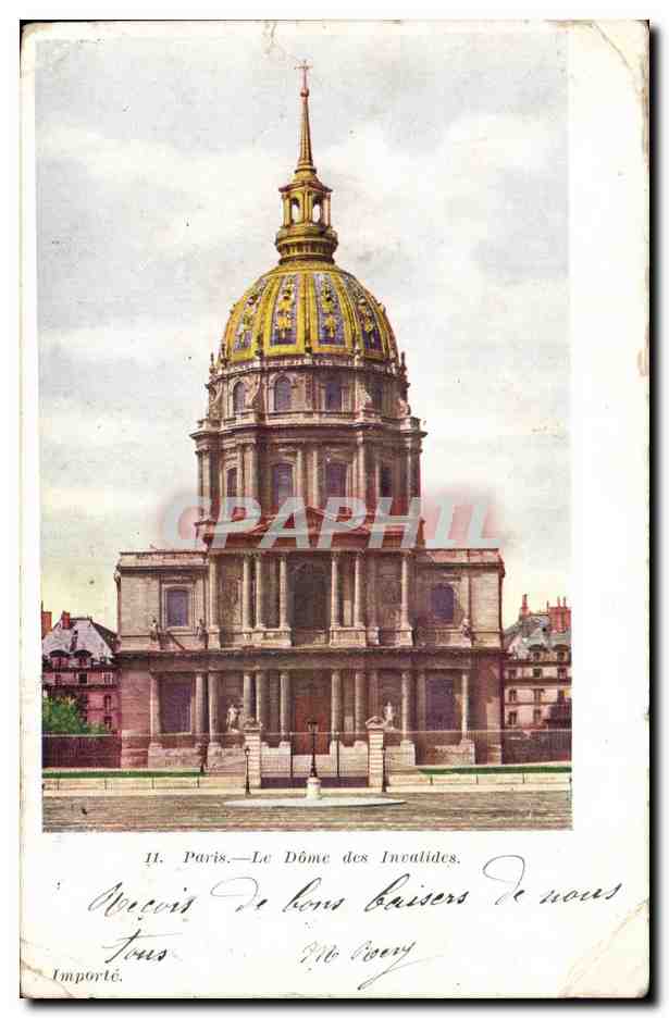 Paris — Le Dôme des Invalides — Importée